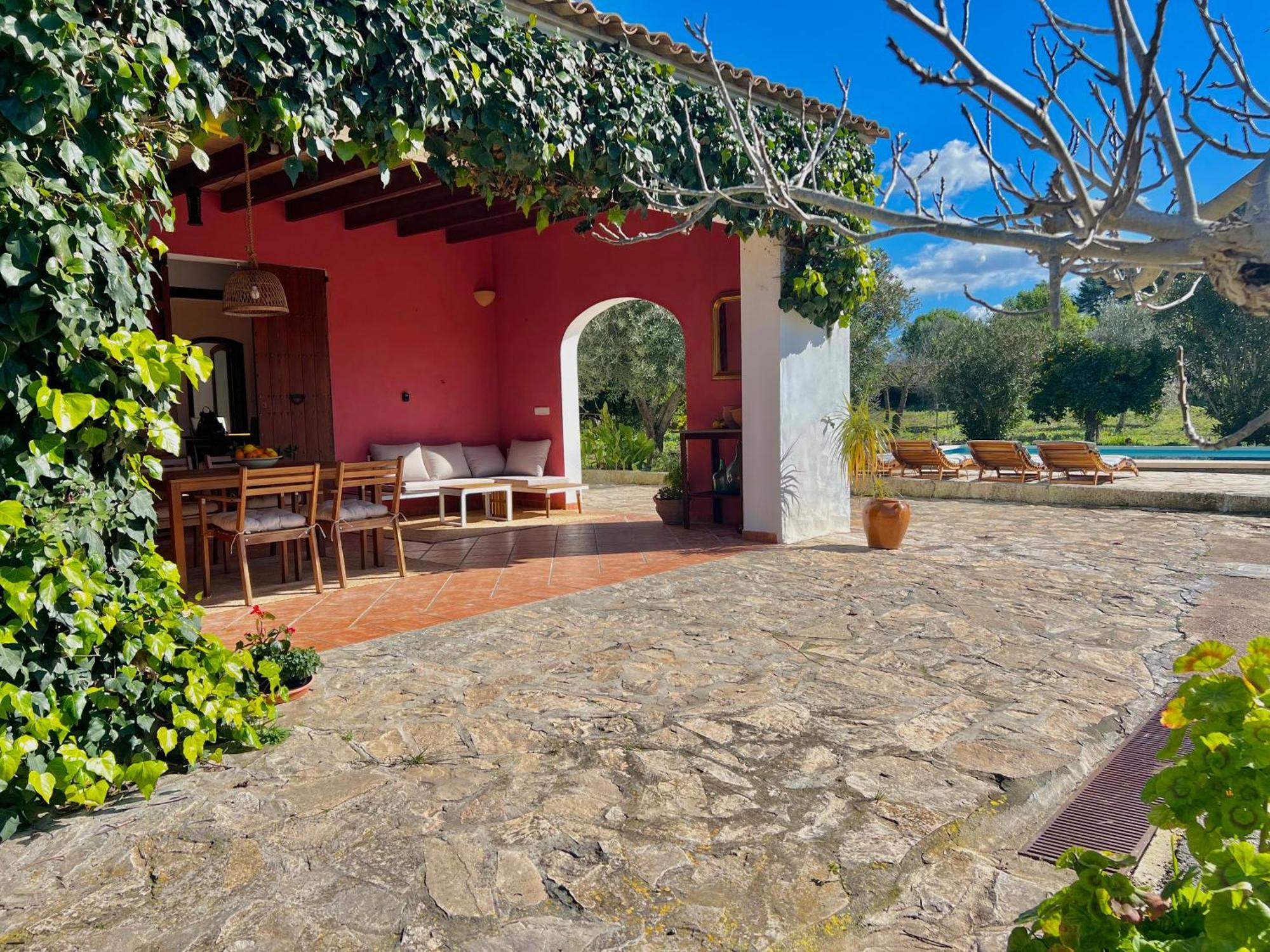 Villa Es Puig Santa Margalida Exterior foto