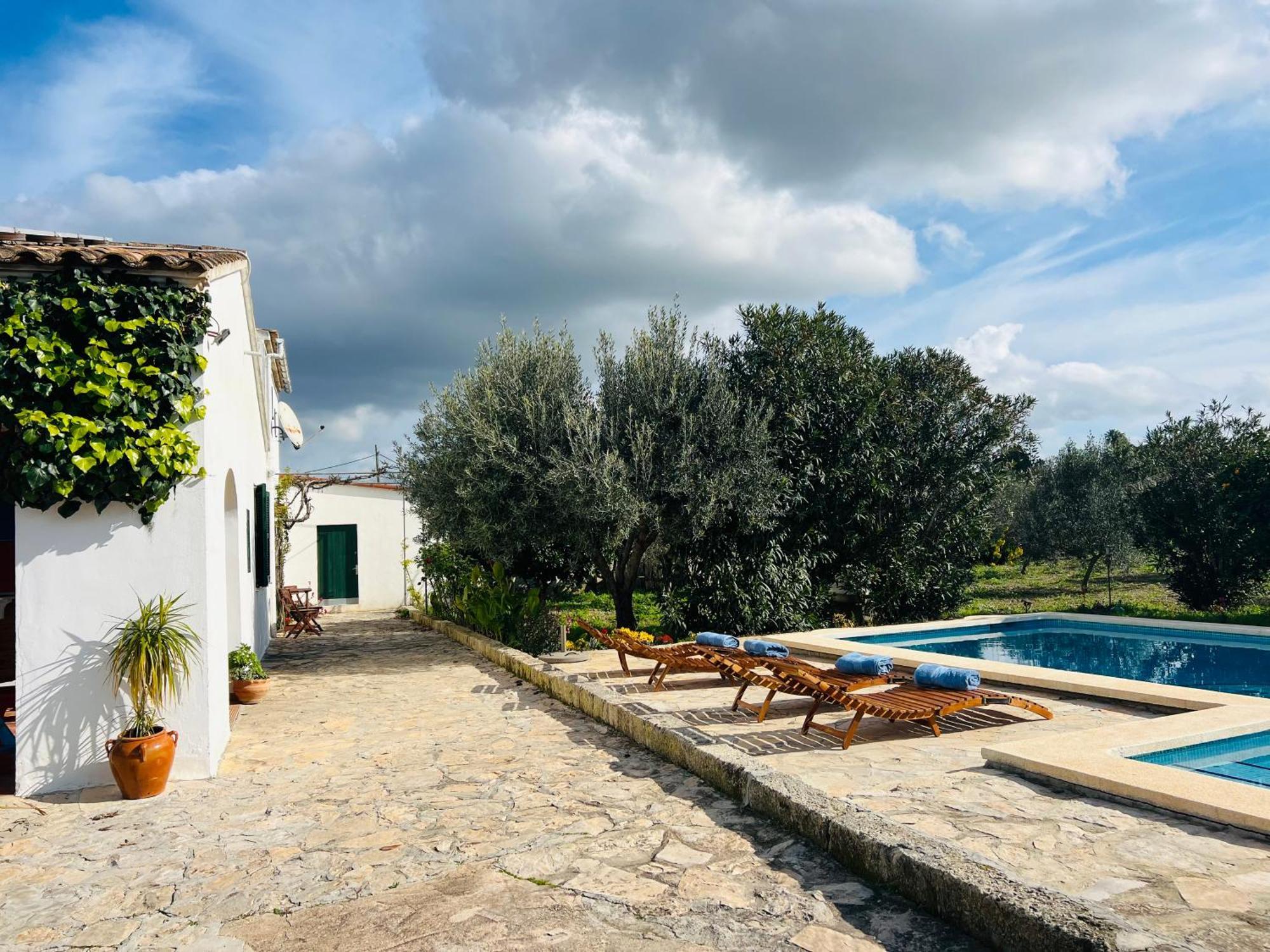 Villa Es Puig Santa Margalida Exterior foto